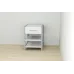Тумба Ferrum-decor Вивьен 1/2 50x41x40 см Белый / Серый (XK00085)