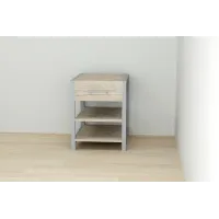 Тумба Ferrum-decor Вивьен 1/2 50x41x40 см Дуб (XK00086)
