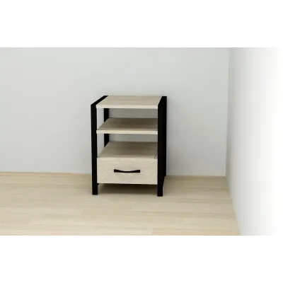Тумба Ferrum-decor Вивьен 1/1 50x41x40 см Дуб Сонома (XK00094)