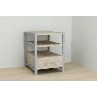 Тумба Ferrum-decor Вивьен 1/1 50x41x40 см Дуб (XK00104)