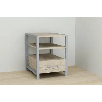 Тумба Ferrum-decor Вивьен 1/1 50x41x40 см Дуб (XK00104) Тумба Ferrum-decor Вивьен 1/1 50x41x40 см Дуб (XK00104)