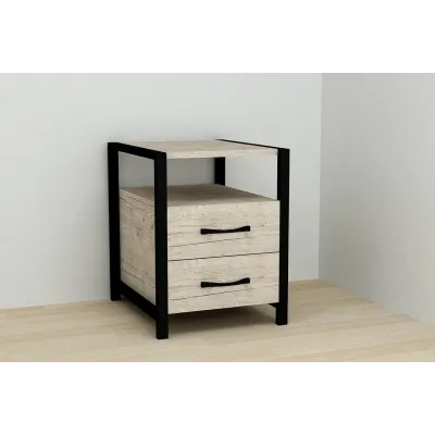 Тумба Ferrum-decor Вивьен 2/2 50x41x40 см Дуб (XK00110) Тумба Ferrum-decor Вивьен 2/2 50x41x40 см Дуб (XK00110)