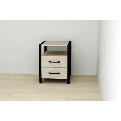 Тумба Ferrum-decor Вивьен 2/2 50x41x40 см Дуб Сонома (XK00112)