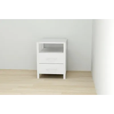 Тумба Ferrum-decor Вивьен 2/2 50x41x40 см Белый (XK00115)
