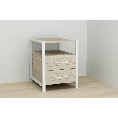 Тумба Ferrum-decor Вивьен 2/2 50x41x40 см Дуб (XK00116) Тумба Ferrum-decor Вивьен 2/2 50x41x40 см Дуб (XK00116)
