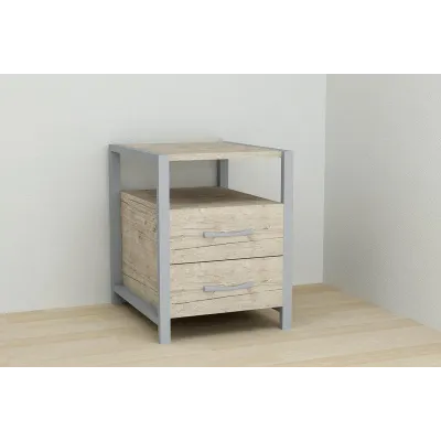 Тумба Ferrum-decor Вивьен 2/2 50x41x40 см Дуб (XK00122) Тумба Ferrum-decor Вивьен 2/2 50x41x40 см Дуб (XK00122)