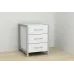 Тумба Ferrum-decor Вів'єн 3 50x41x40 см Білий / Сірий (XK00157)