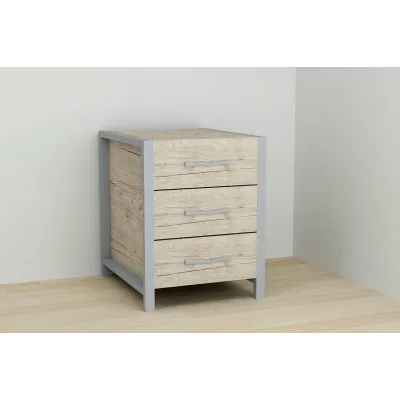 Тумба Ferrum-decor Вивьен 3 50x41x40 см Дуб (XK00158) Тумба Ferrum-decor Вивьен 3 50x41x40 см Дуб (XK00158)