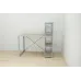 Письмовий стіл Ferrum-decor Конект з етажеркою 75x120x60 см Дуб + сірий (XK00194) Письмовий стіл Ferrum-decor Конект з етажеркою 75x120x60 см Дуб + сірий (XK00194)