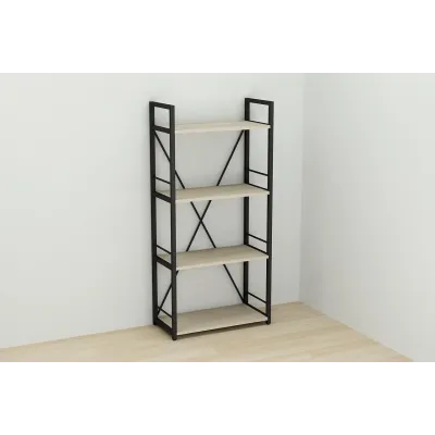 Етажерка Ferrum-decor Конект 120x60x28 см Дуб сонома (XK00202) Етажерка Ferrum-decor Конект 120x60x28 см Дуб сонома (XK00202)