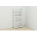 Етажерка 4/60 Ferrum-decor серії Конект 120x60x28 білий ДСП 16 мм Біле