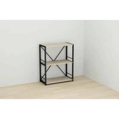 Етажерка Ferrum-decor Конект 73x60x28 см Дуб сонома (XK00220) Етажерка Ferrum-decor Конект 73x60x28 см Дуб сонома (XK00220)