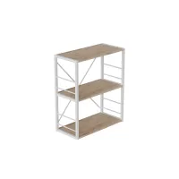 Этажерка Ferrum-decor Конект 73x60x28 см Дуб Сан-Марино (XK00224)