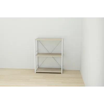 Етажерка Ferrum-decor Конект 73x60x28 см Дуб сонома (XK00226) Етажерка Ferrum-decor Конект 73x60x28 см Дуб сонома (XK00226)