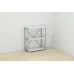 Этажерка Ferrum-decor Конект 73x60x28 см Серый / Белый (XK00229)
