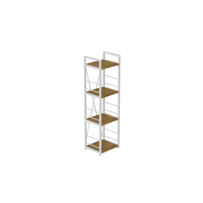 Етажерка Ferrum-decor Конект 120x34x28 см Дуб Артізан (XK00243) Етажерка Ferrum-decor Конект 120x34x28 см Дуб Артізан (XK00243)