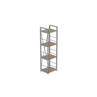 Етажерка Ferrum-decor Конект 120x34x28 см Дуб Сан-Маріно (XK00248)
