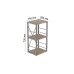 Етажерка Ferrum-decor Конект 73x34x28 см Дуб Сан-Маріно (XK00266) Етажерка Ferrum-decor Конект 73x34x28 см Дуб Сан-Маріно (XK00266)