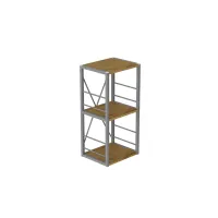 Етажерка Ferrum-decor Конект 73x34x28 см Дуб Артізан (XK00267) Етажерка Ferrum-decor Конект 73x34x28 см Дуб Артізан (XK00267)