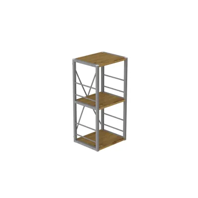 Етажерка Ferrum-decor Конект 73x34x28 см Дуб Артізан (XK00267) Етажерка Ferrum-decor Конект 73x34x28 см Дуб Артізан (XK00267)