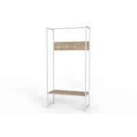 Вішалка для підлоги Ferrum-decor Треліс 12 180x90x38 см Дуб / Білий (XK00278)