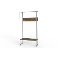 Вішалка для підлоги Ferrum-decor Треліс 12 180x90x38 см Дуб / Сірий (XK00285)