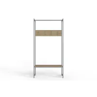 Вішалка для підлоги Ferrum-decor Треліс 12 180x90x38 см Дуб Сонома / Сірий (XK00286)
