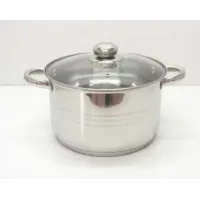 Кастрюля со стеклянной крышкой A-plus WK-2168 5.1 л (А-2168) Кастрюля со стеклянной крышкой A-plus WK-2168 5.1 л (А-2168)