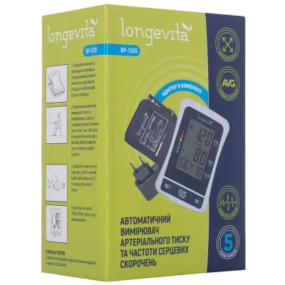 Автоматичний вимірювач тиску Longevita BP-1305 (5895839)