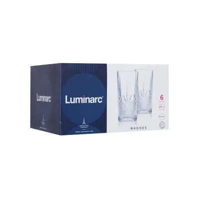 Набір склянок Luminarc Rhodes (6470201)