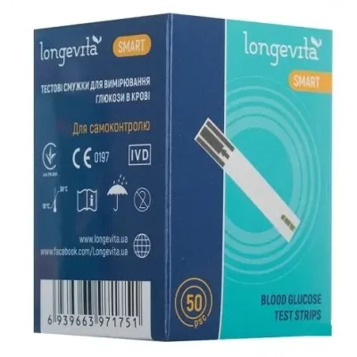 Глюкометр Longevita Smart (6397645) Глюкометр Longevita Smart (6397645)