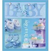 Фотоальбом EVG 10x15x56 BKM4656 Baby collage Blue (UA) (6239799)