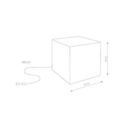 Декоративный уличный светильник Nowodvorski CUMULUS CUBE L 8965 Декоративный уличный светильник Nowodvorski CUMULUS CUBE L 8965