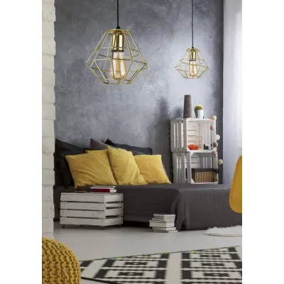 Люстра TK Lighting DIAMOND GOLD 1724