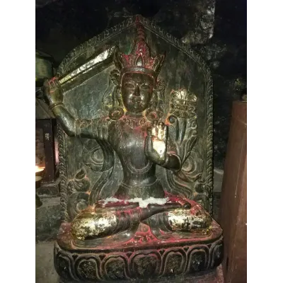 Пахощі Тибетські HI Манджушрі Manjushri 10x4x4 см Червоний (23269)