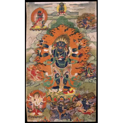 Пахощі Тибетські HI Махакала Шабхуджа Mahakala 20х4х4 см Чорний (25057)