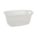 Корзина для белья VIOLET HOUSE WHITE Виолетта 26х38х56 см Белый (6481503)
