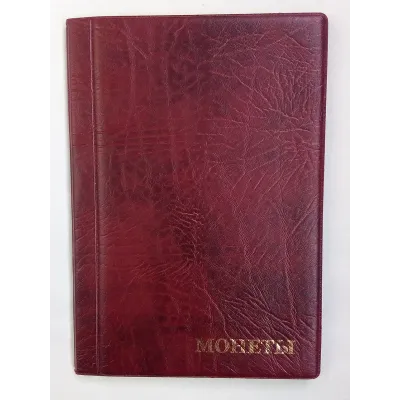 Альбом для монет Monet на 192 ячейки Микс Бордо (hub_hbjey3)