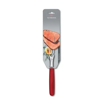 Кухонная разделочная вилка Victorinox SwissClassic Carving 150 мм Красная (5.2101.15B) Кухонная разделочная вилка Victorinox SwissClassic Carving 150 мм Красная (5.2101.15B)
