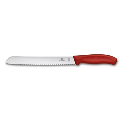 Кухонный нож для хлеба Victorinox SwissClassic Bread 210 мм Красный (6.8631.21B) Кухонный нож для хлеба Victorinox SwissClassic Bread 210 мм Красный (6.8631.21B)