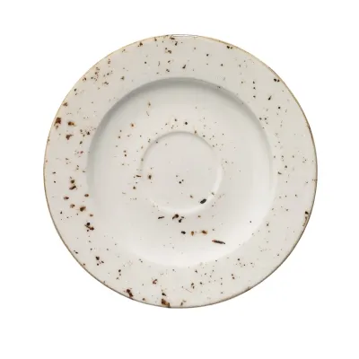 Блюдце Grain Bonna 16 см Білий ретро (GRARIT01CT)