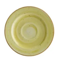 Блюдце Aura Amber Bonna 12 см Жовтий AARRIT01KT Блюдце Aura Amber Bonna 12 см Жовтий AARRIT01KT