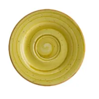 Блюдце Aura Amber Bonna 16 см Жовтий AARRIT04CT Блюдце Aura Amber Bonna 16 см Жовтий AARRIT04CT