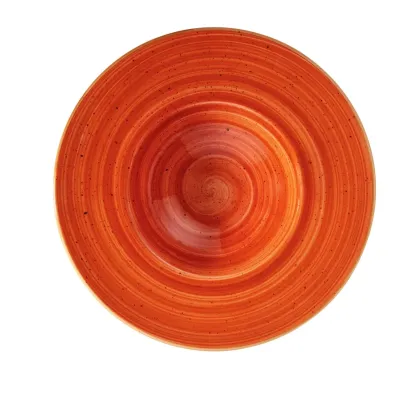 Тарілка Bonna Aura Terracotta 400 мл 28 см Помаранчевий ATCBNC28CK