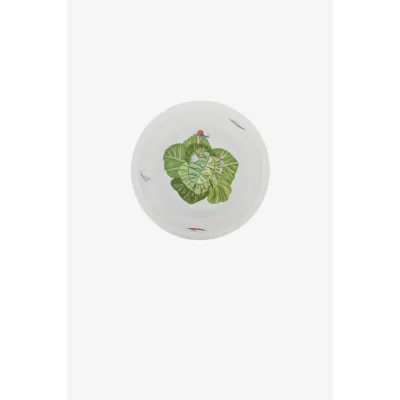 Тарілка Degrenne Paris Les Amis du Potager 17 см Білий з малюнком (231751)