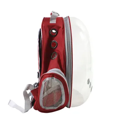 Рюкзак-перенесення Taotaopets 253304 Panoramic Red 35х25х42cm з ілюмінатором Рюкзак-перенесення Taotaopets 253304 Panoramic Red 35х25х42cm з ілюмінатором