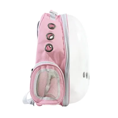 Рюкзак-переноска для кошек Taotaopets 253304 Panoramic Розовый (5535-17404)