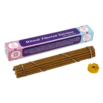 Пахощі Тибетські BS Ритуальні Ялівець Ritual Tibetan Incense 18,5х3х3 см (03950)