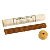 Пахощі Тибетські PB 01 Гокул Gokul Dhup Бамбукова упаковка 22,5х4х4 см (12797)