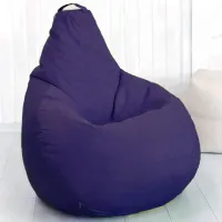 Крісло мішок груша Beans Bag Оксфорд Стронг 85*105 см Темно-Синій (hub_96cqc4) Крісло мішок груша Beans Bag Оксфорд Стронг 85*105 см Темно-Синій (hub_96cqc4)